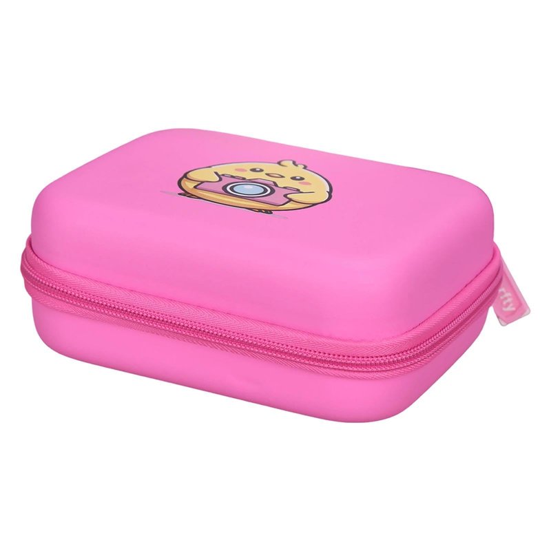 Kids Camera Case for Vtech Kidizoom Creator Cam, Cute Kid Toy Camera Storage Case Bag for Vtech Kidizoom Camera Pink with Pocket Holds Tripod Accessories (Box Only) (Box Only) (Pink)