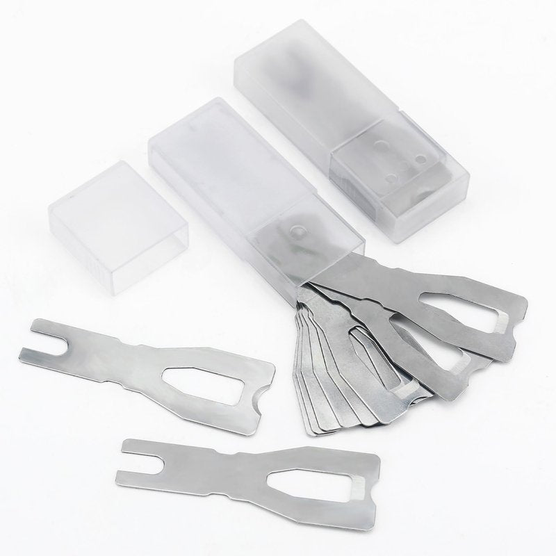 20Pcs Blades Compatible With Vinyl Flooring Trimming Knife Welding Cutting Skiving Blades
