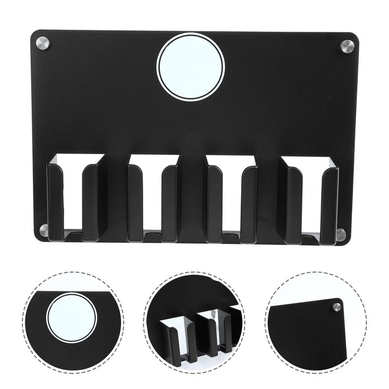 POPETPOP Hair Clipper Holder - Wall-Mounted Hairdressing Trimmers Storage Rack, Electric Hair Clipper Organizer, Barber Station Organizer