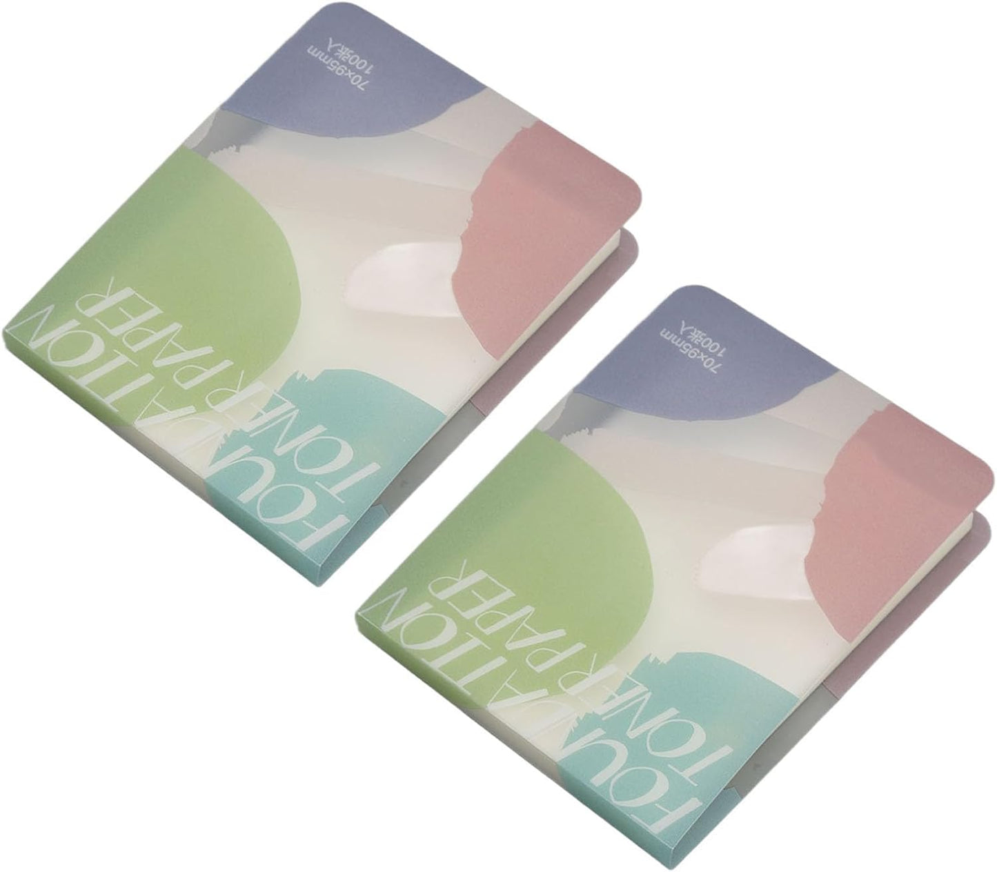 Nail Art Palette Paper - 200 Sheets Disposable Cosmetic Mixing Tray for Daily Use | Multi-Color