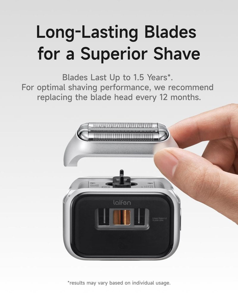 Laifen P3 Pro Electric Shaver Replacement Shaver Head (Aluminum Alloy)
