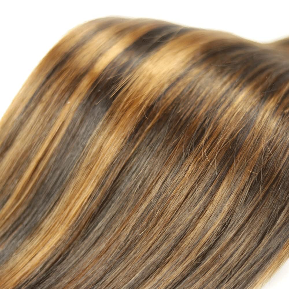 28 30 32 Inch 1b30 Bundles Human Hair Brown Straight Bundle Peruvian Human Hair 3 Bundles 1b30 Straight Bundle Hair Extensions