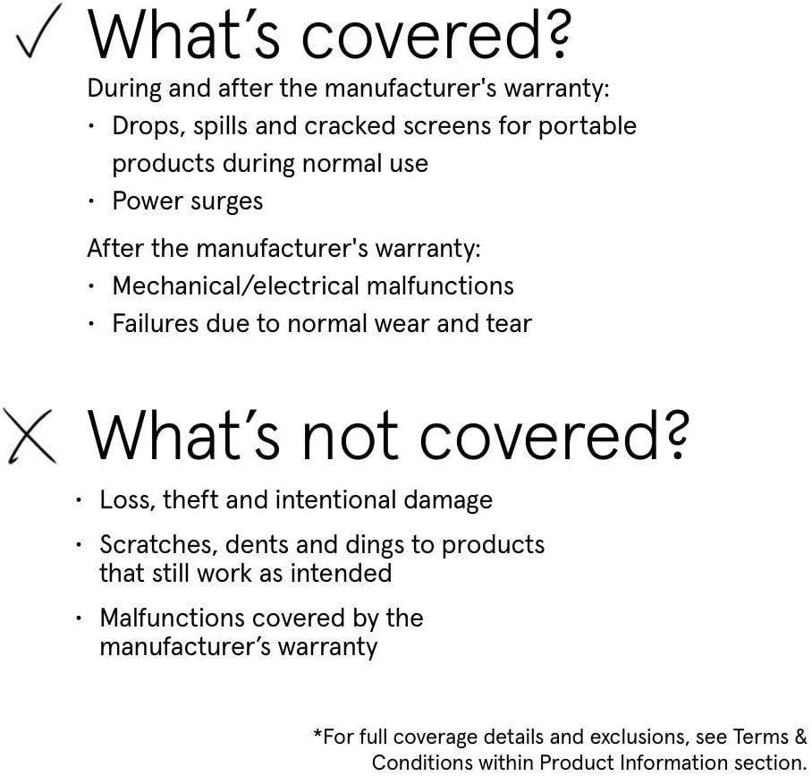 Personal Care Protection Plan - 2 Year Coverage for Devices $40-$49.99