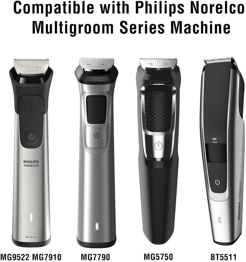 32mm Full Size Replacement Trimmer Blade for Philips Norelco Multigroom | Compatible with MG3750, MG5750, MG7750, MG7790, MG9510, BT5511