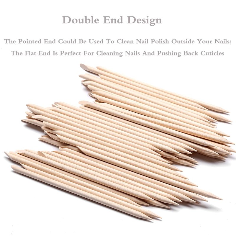 120 Pcs Wooden Wax Sticks - Borogo Waxing Sticks - For Body Legs Face Eyebrow Waxing Applicator Spatulas for Hair Removal or Wood Craft Sticks