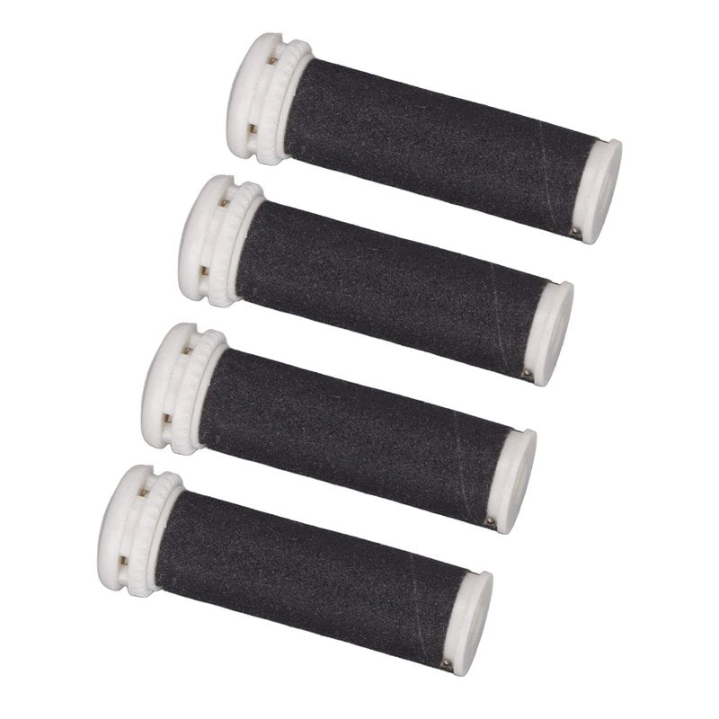 4pcs Replacement Roller Electric Foot File Grinding Tool Replacement Head Reusable Electric Pedicure Accessories for Feet Pedicure Tool