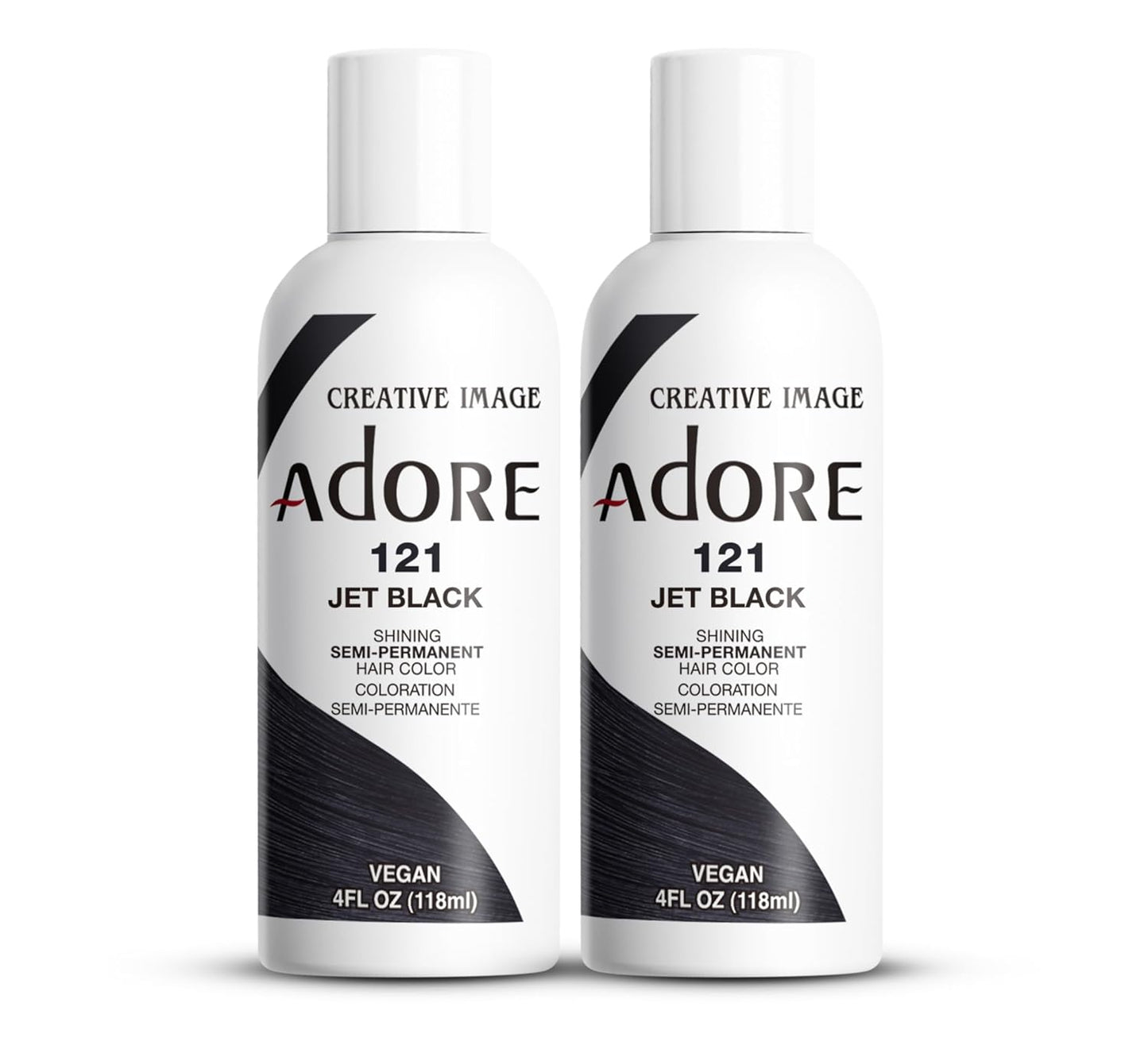 Adore Semi Permanent Hair Color - Mystic Grey | Vegan, Ammonia-Free Hair Dye | 4 Fl Oz