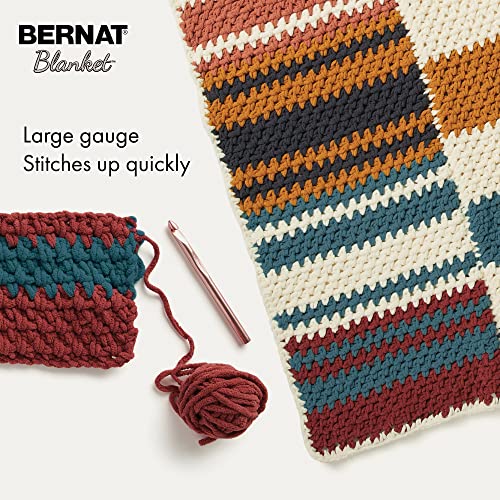 Bernat Blanket Yarn - Plum Fields, Soft Chenille Yarn, 300g