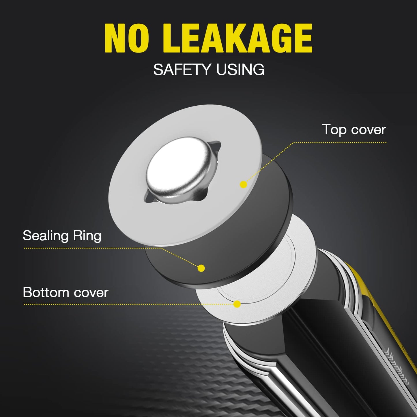 POWXS AA Lithium Batteries, 12 Pack 1.5V Lithium Iron AA Batteries 3200mAh Super Capacity for Blink Camera, Video Doorbell, Flashlight, Toys, Remote Control 【Non-Rechargeable】