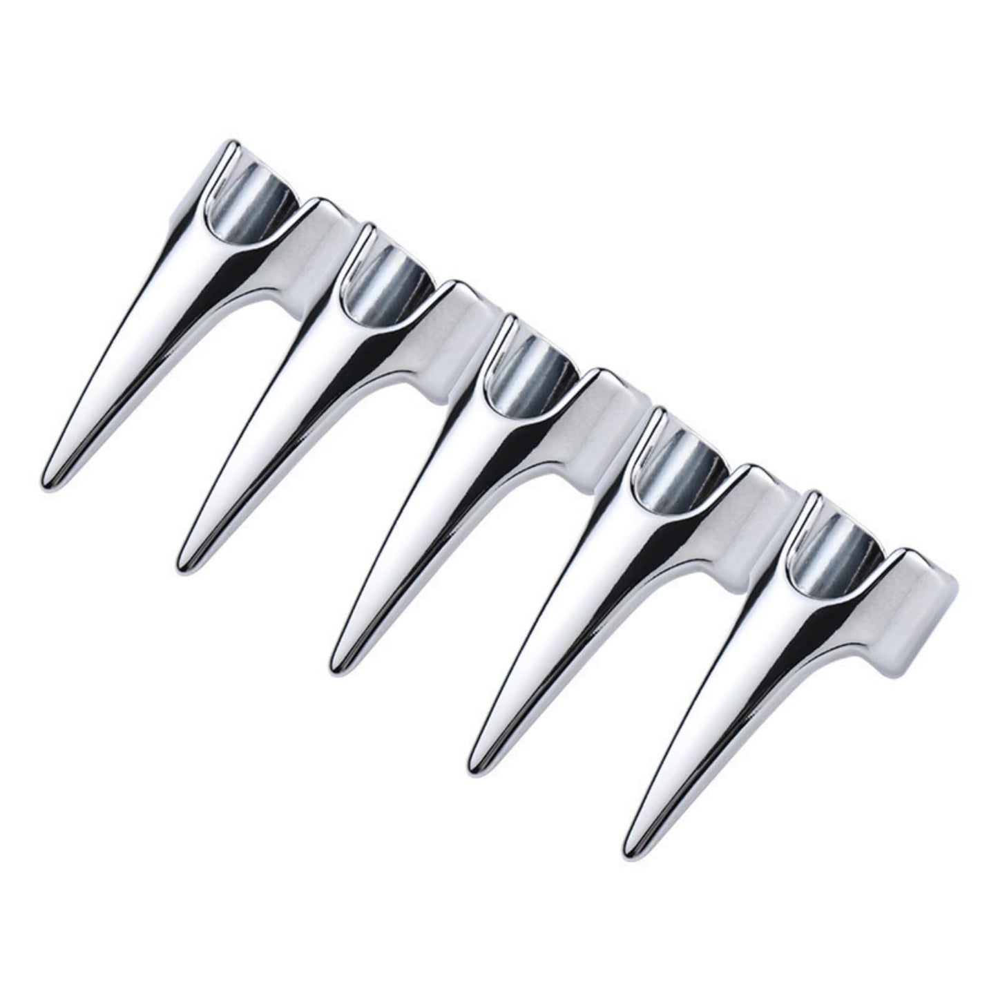 EBIEFLY 5X Back Scratcher Nail Covers Backscratcher Grating Back Tickler Tools for Women Men Backs Scratchers Tickle Touching Cosplay Stainless Steel Smooth Pets Nails Scratching Hair Parting Ring