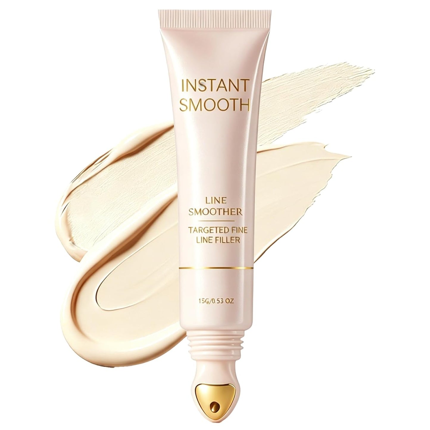 Line Smoother Primer - Fine Line Blurring Formula with Vitamin C & Hyaluronic Acid | Lightweight Twist-Up Design (1 Pc)