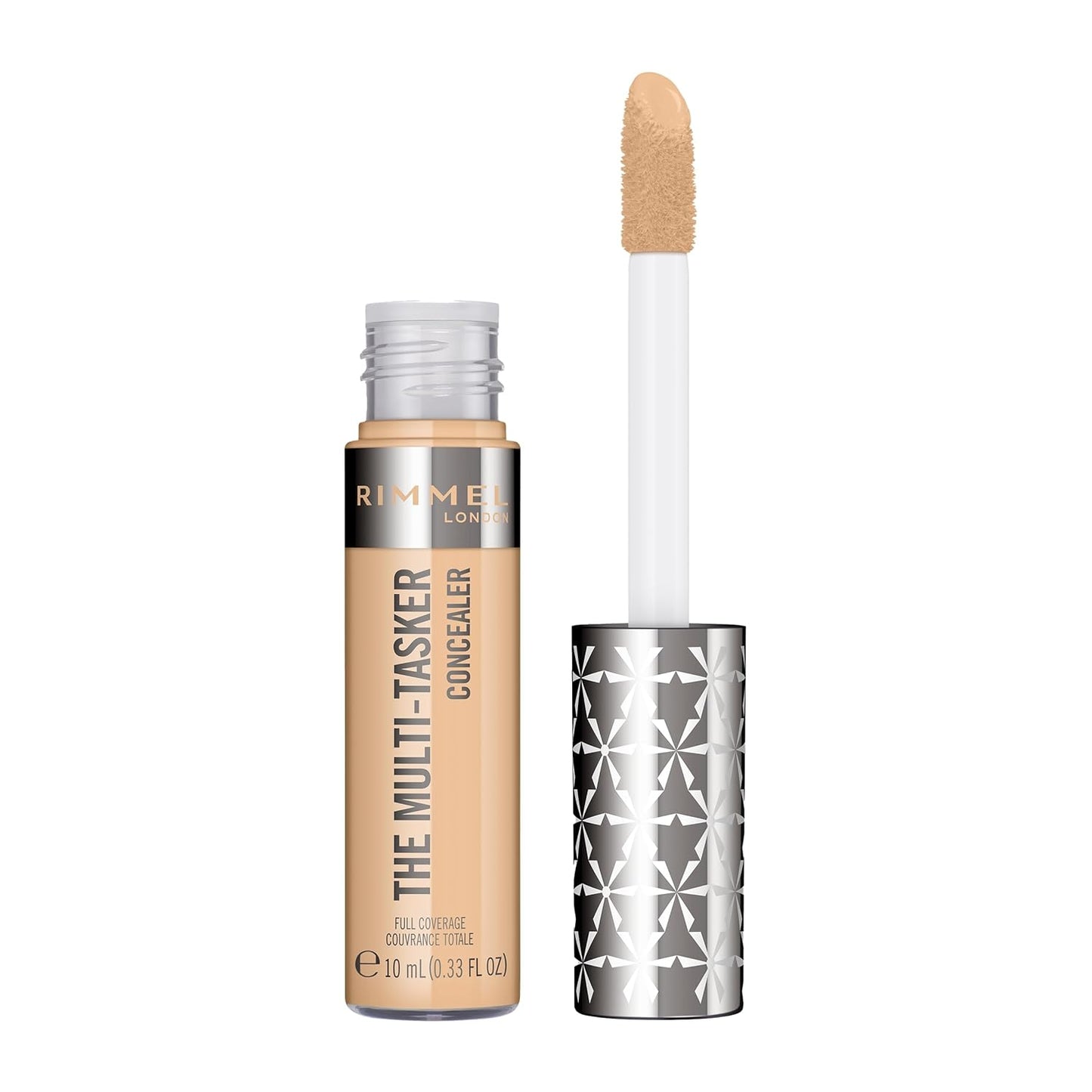Rimmel London Multi-Tasker Concealer - Crease-Proof, Waterproof, 24-Hour Wear, 040 Ivory, 0.33oz