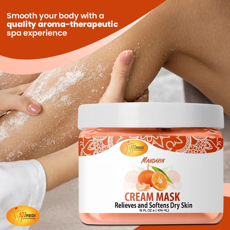 Spa Redi Deep Moisturizing Foot Mask 16 oz for Callus Repair & Softening