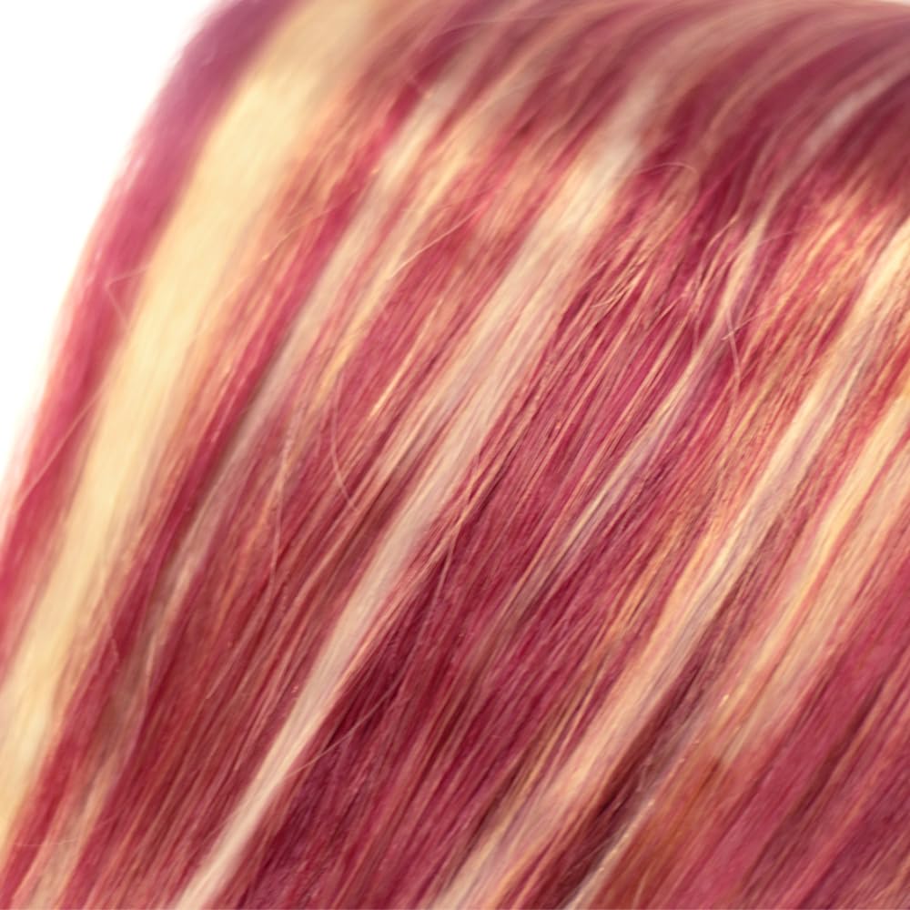 Highlight Straight Bundles 99J Bundles Human Hair 18 20 22 Inch Unprocessed Brazilian Virgin Ombre Bundles 2 Tone Burgundy Mixed With 613 Blonde Bundles Hair Weave 300g