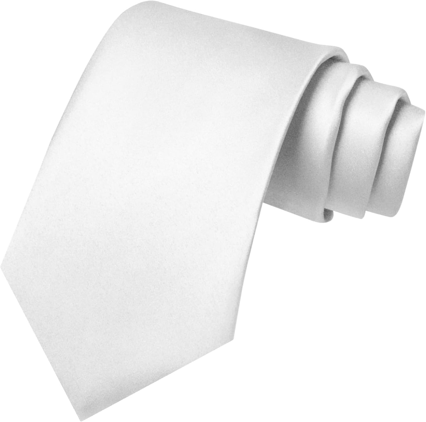Solid Color Tie for Men - Business & Wedding Necktie | Elegant Design