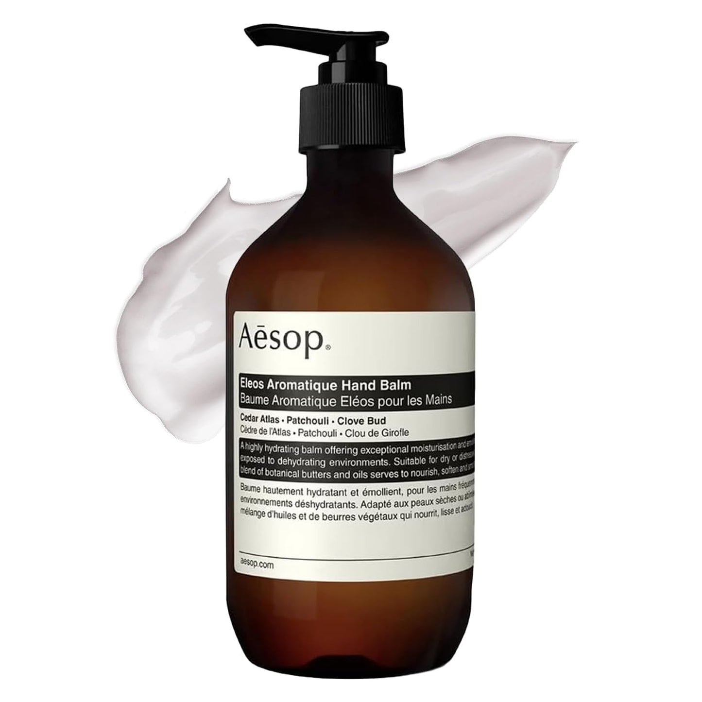Aesop Eleos Hand Balm - Nourishing Shea Butter & Coconut Oil | Travel Size 2.4 oz / 75 mL