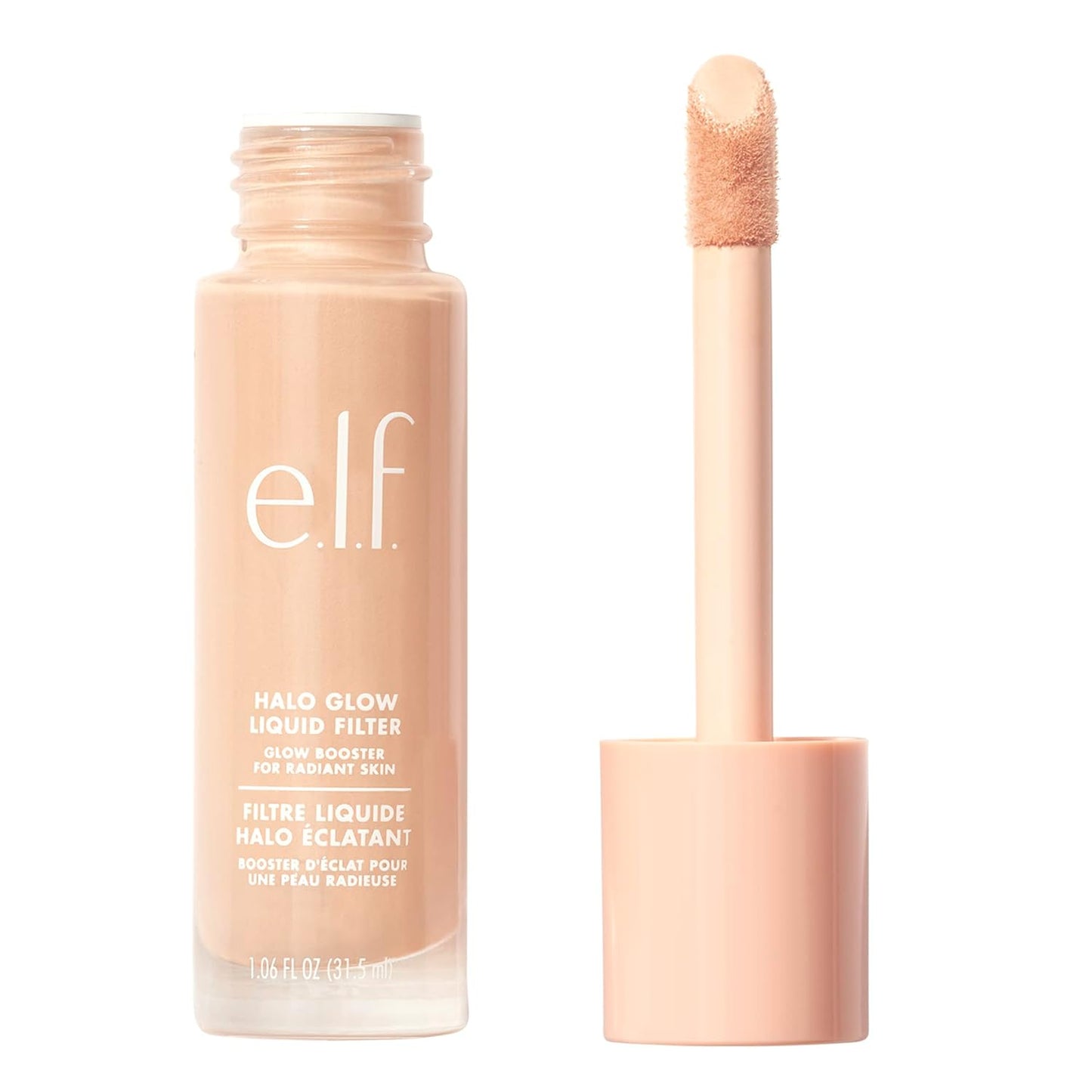 e.l.f. Halo Glow Liquid Filter - Complexion Booster with Hyaluronic Acid for Soft-Focus Glow | 00 Fair Shade