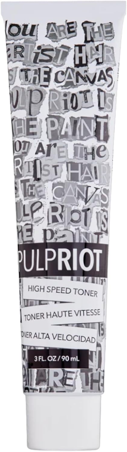 Pulp Riot High Speed Toner - Silver 3oz | Vibrant Hair Color Solution