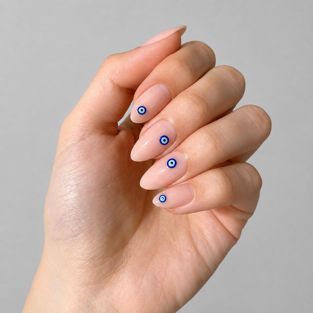 French Tip Press On Nails - Stiletto Fake Nails, 30 Nails in 15 Sizes, Reusable Salon Quality | Easy Application