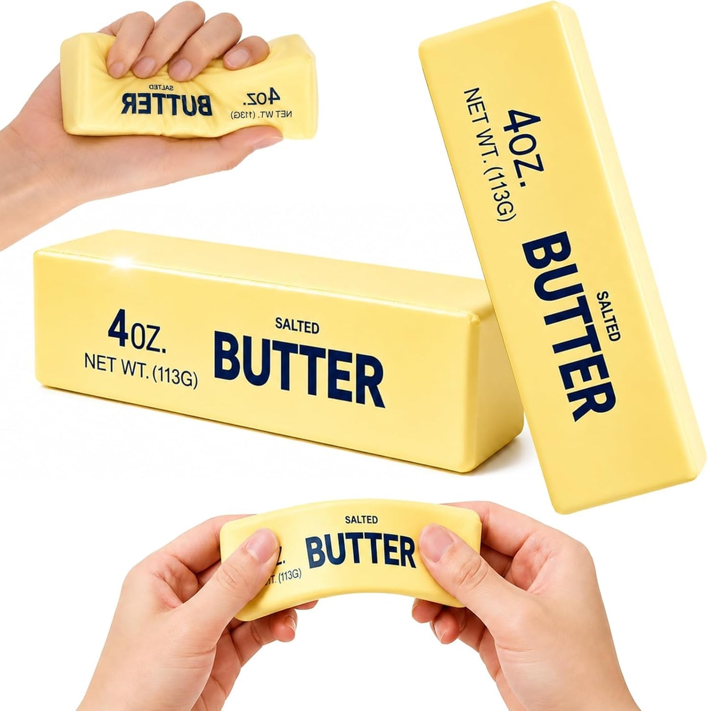 Slow Rising Squishy Butter Squeeze Toy - Soft & Stretchy Fidget Stress Relief | 1pc