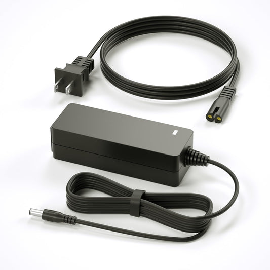 WUKUR 19V DC Power Supply Compatible with LG Monitor Power Cord Replacement Compatible with LG 19" 20" 22" 23" 24" 27" 32" UltraWide LCD LED HD TV Monitor