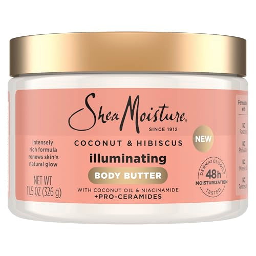 SheaMoisture Coconut & Hibiscus Illuminating Body Butter 11.5oz