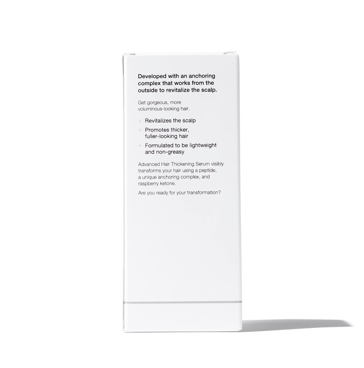 SeroVital Advanced Hair Thickening Serum – Maintain Natural Hair Color – Scalp Support – Multi Peptide Plant-Based Formula - Lightweight and Non-Greasy