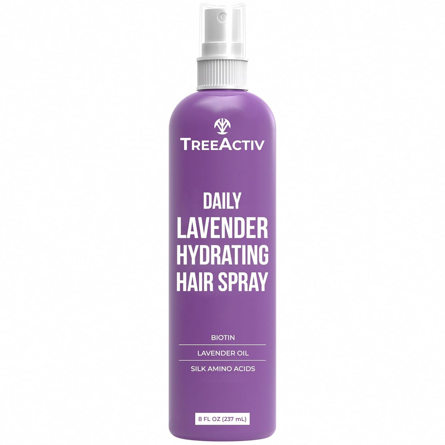 Nourishing Hair Growth Spray - Biotin & Lavender Oil for Fuller, Softer Hair | Lightweight Leave-In Formula, 8 fl oz