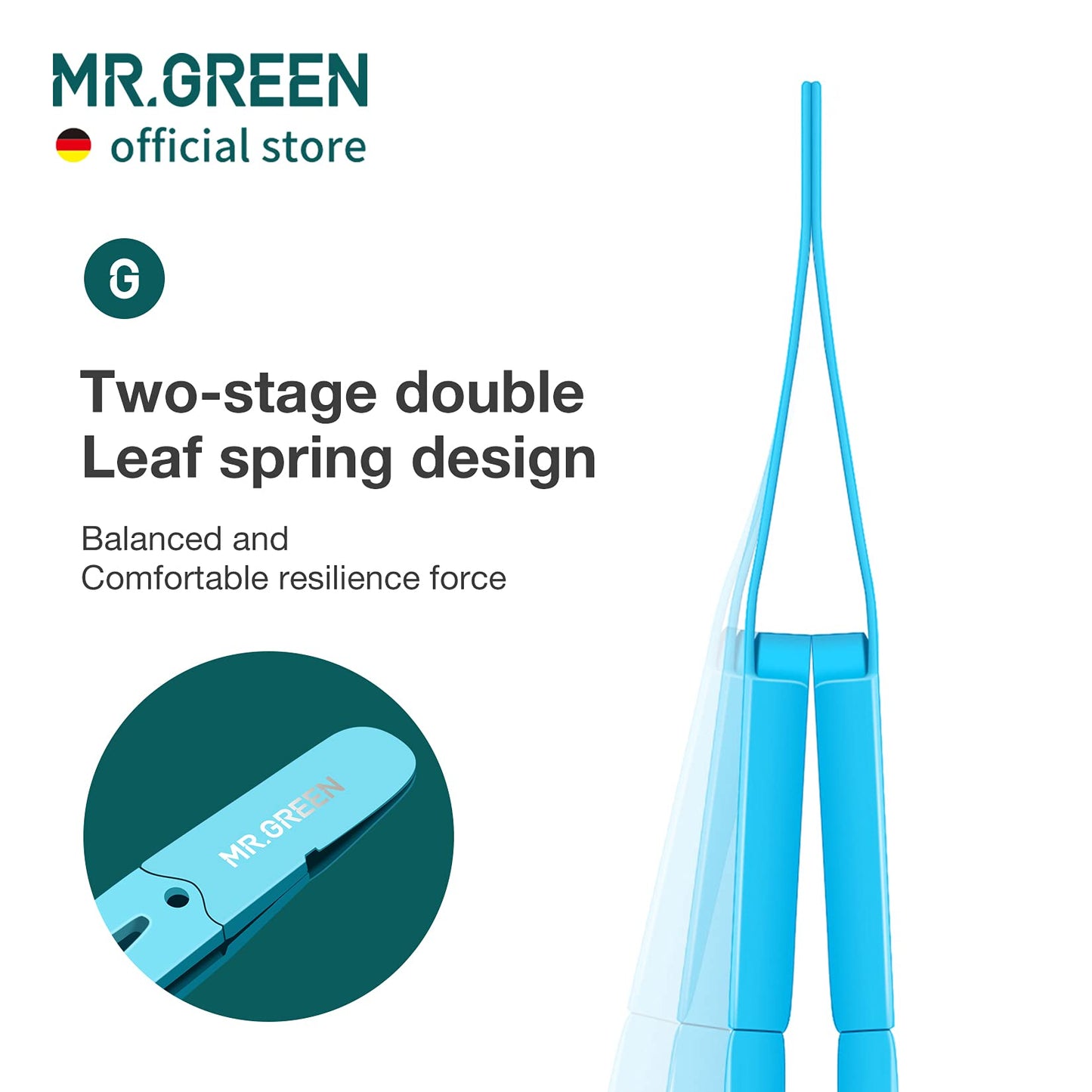 MR.GREEN Eyebrows Tweezers Colorful Beauty Fine Hairs Puller Makeup Tools Stainless Steel Slanted Eye Brow Clips Removal