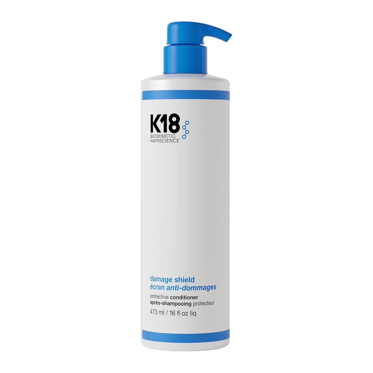 K18 Damage Shield Conditioner - Protect Hair from Daily Damage, Boost Strength & Shine | 8.5 oz