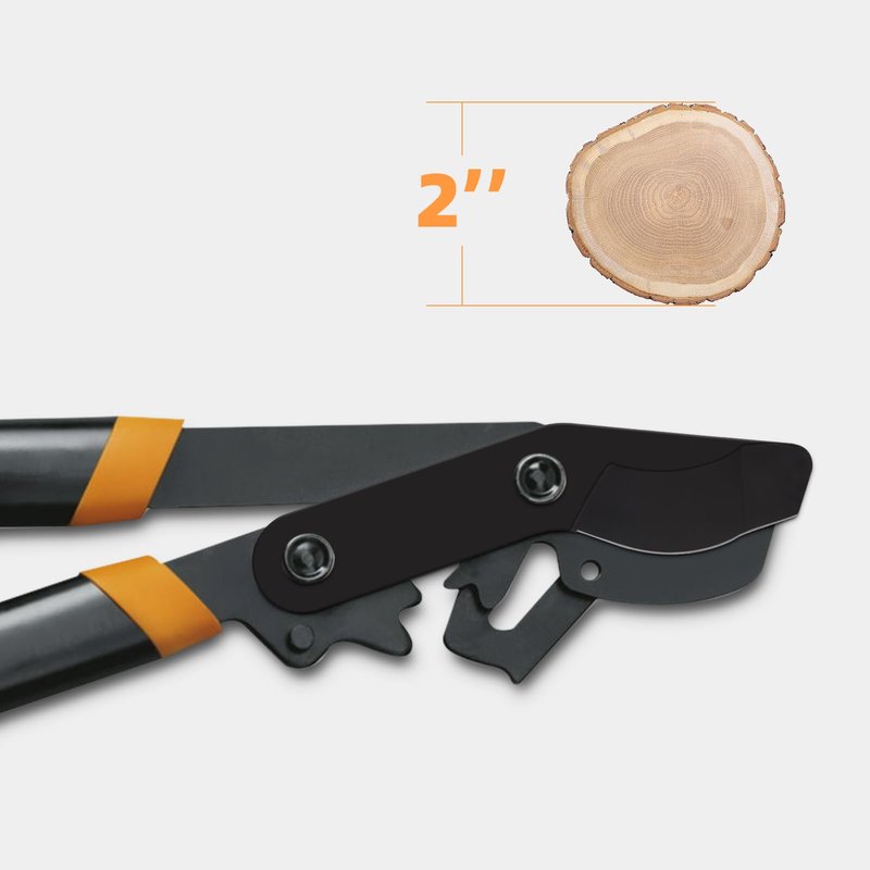 2 PCS Steel Blade for Fiskars Replacement 32" PowerGear 2 - Large Blade for Fiskars Garden Tools
