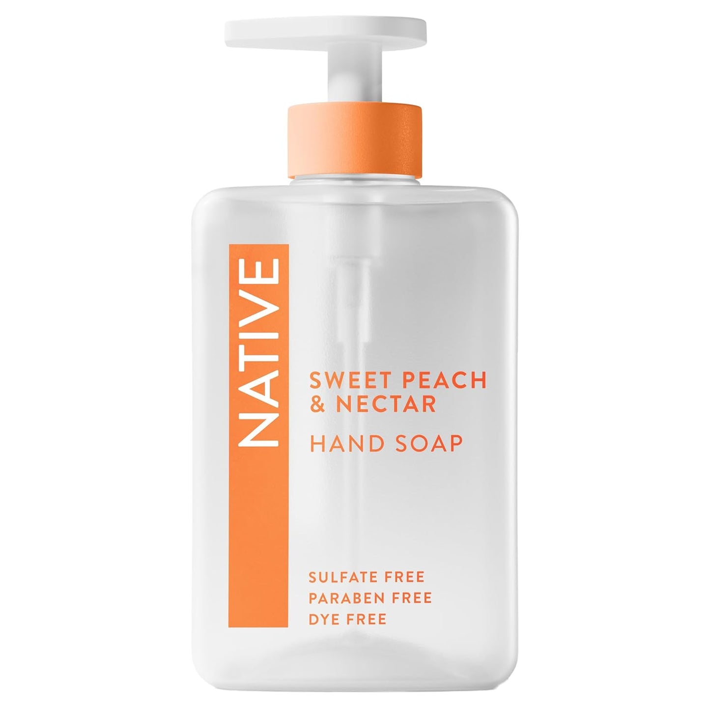 Native Liquid Hand Soap - Coconut & Vanilla Scent | Non-Drying Formula, Plant-Based Cleansers, 13 oz Bottle