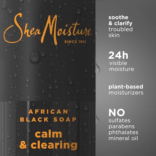 SheaMoisture African Black Soap Body Wash - 18 Oz for 24H Moisture