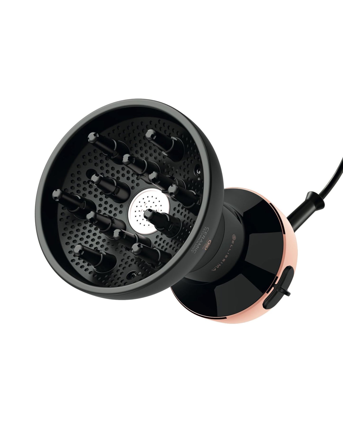 Bellissima Diffon Ceramic Diffuser Hair Dryer for Curly Hair