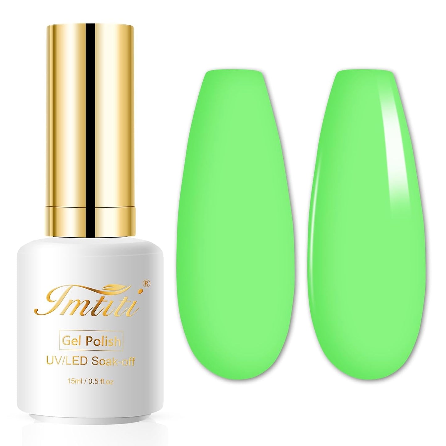 Coral Gel Nail Polish - UV/LED Soak Off Formula for Spring & Summer | 0.5 Fl Oz DIY Nail Art