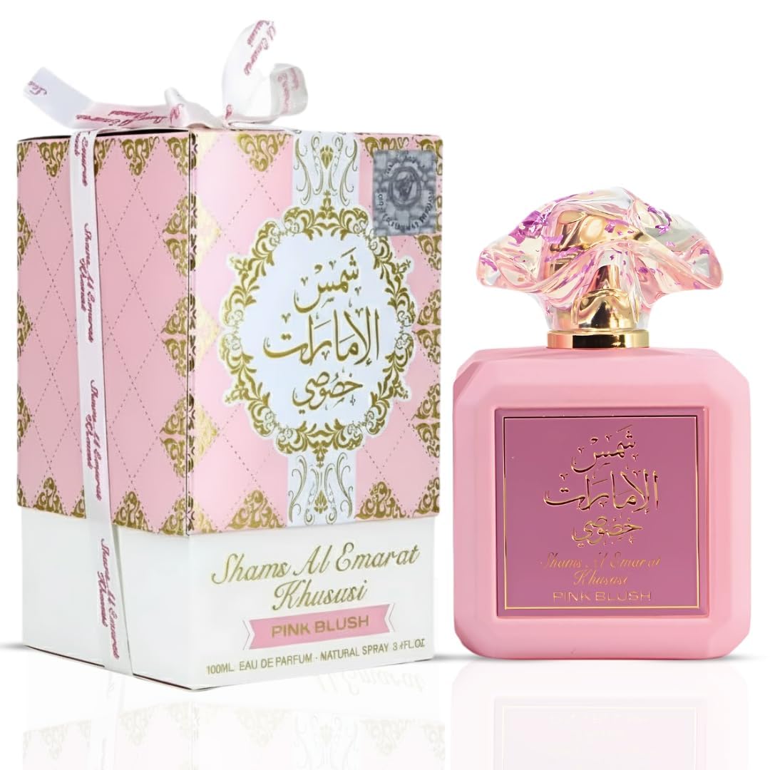 Ard Al Zaafaran Pink Blush Eau de Parfum Spray - 100ml | Elegant Fragrance for Women