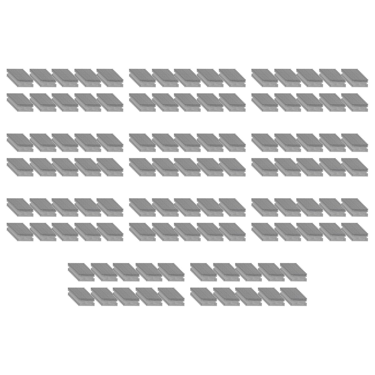 AccuTec American Line Single Edge Razor Blades - 1000-Pack - 0.012 Inch Heavy Duty High Carbon Steel with Steel Backing for Extra Durability and Long Life - 66-0412-10P