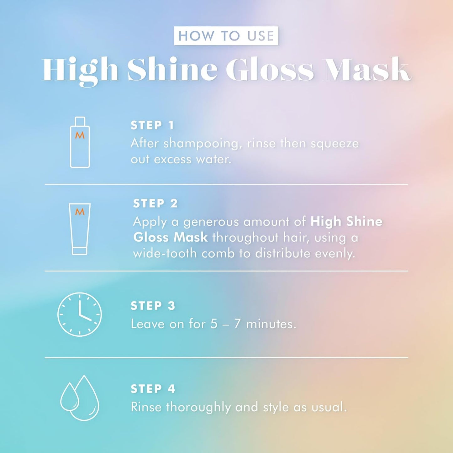 Moroccanoil High Shine Gloss Mask - Deep Conditioning Treatment for Lustrous Hair | 8.5 oz