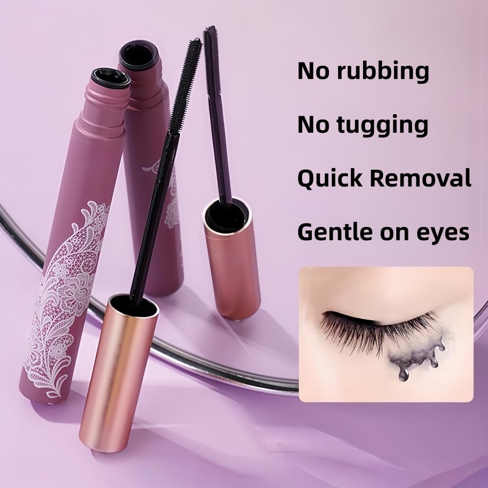 GMFRDGT Lash Cluster Remover Oil for Eyelash Clusters, Mascara, Eyelash Glue Remover, Quick Removal, Gentle, Self-Use at Home(1pc)