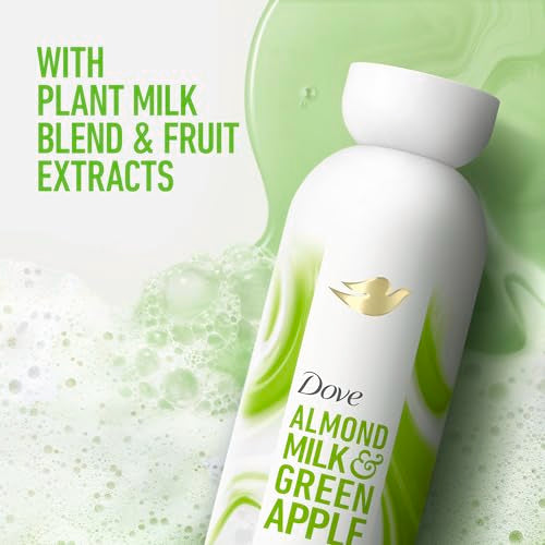 Dove Plant Milk Cleansing Body Wash - Almond Milk & Green Apple, 17.5 fl oz