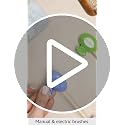 Steripod Clip-On Toothbrush Protector - 4 Pack, Fresh & Clean