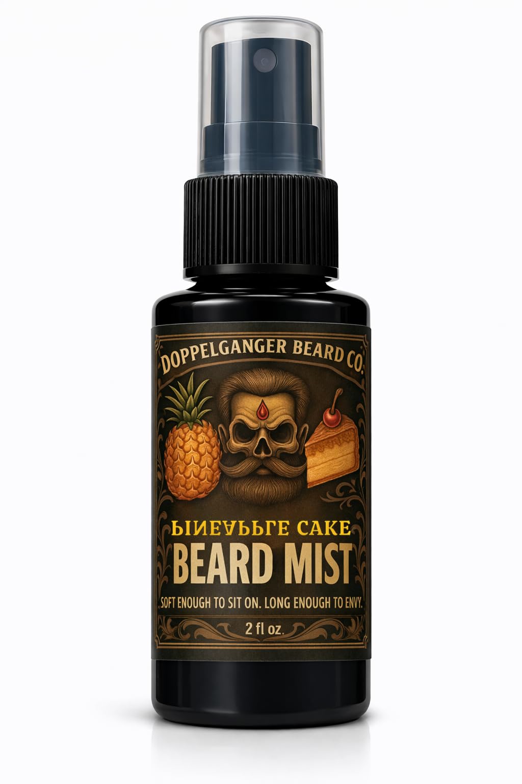 Beard Mist - Beard Cologne & Conditioning Spray for Men – Leave-In Beard Conditioner with Aloe & Jojoba – Hydrates, Softens, Reduces Itch & Never Feels Greasy