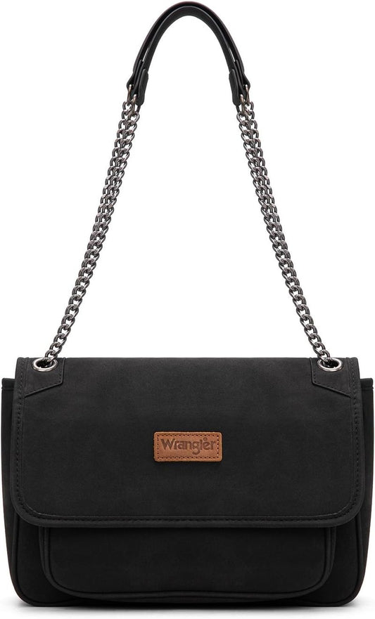 Shoulder Bag for Women - Retro Crossbody Handbag with Chain Strap | Stylish Purses