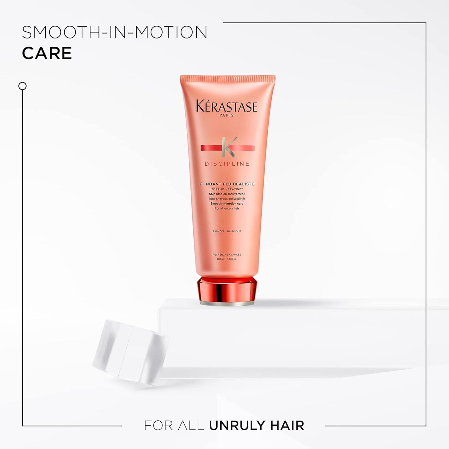 Kerastase Discipline Anti-Frizz Shampoo & Conditioner Set - Smooths All Hair Types with Morpho-Keratine | 2-Pack