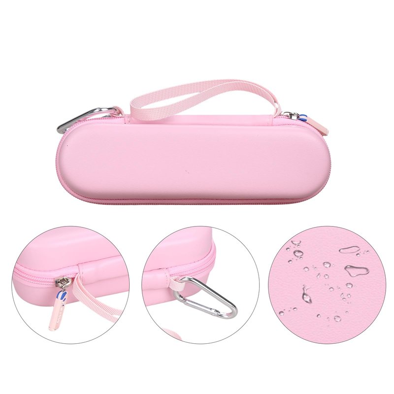 Case for Akunbem bikini trimmer 2 in 1 Electric Razors for Women - Hard Protective Travel Carrying Storage Bag (Case Only) (Pink)