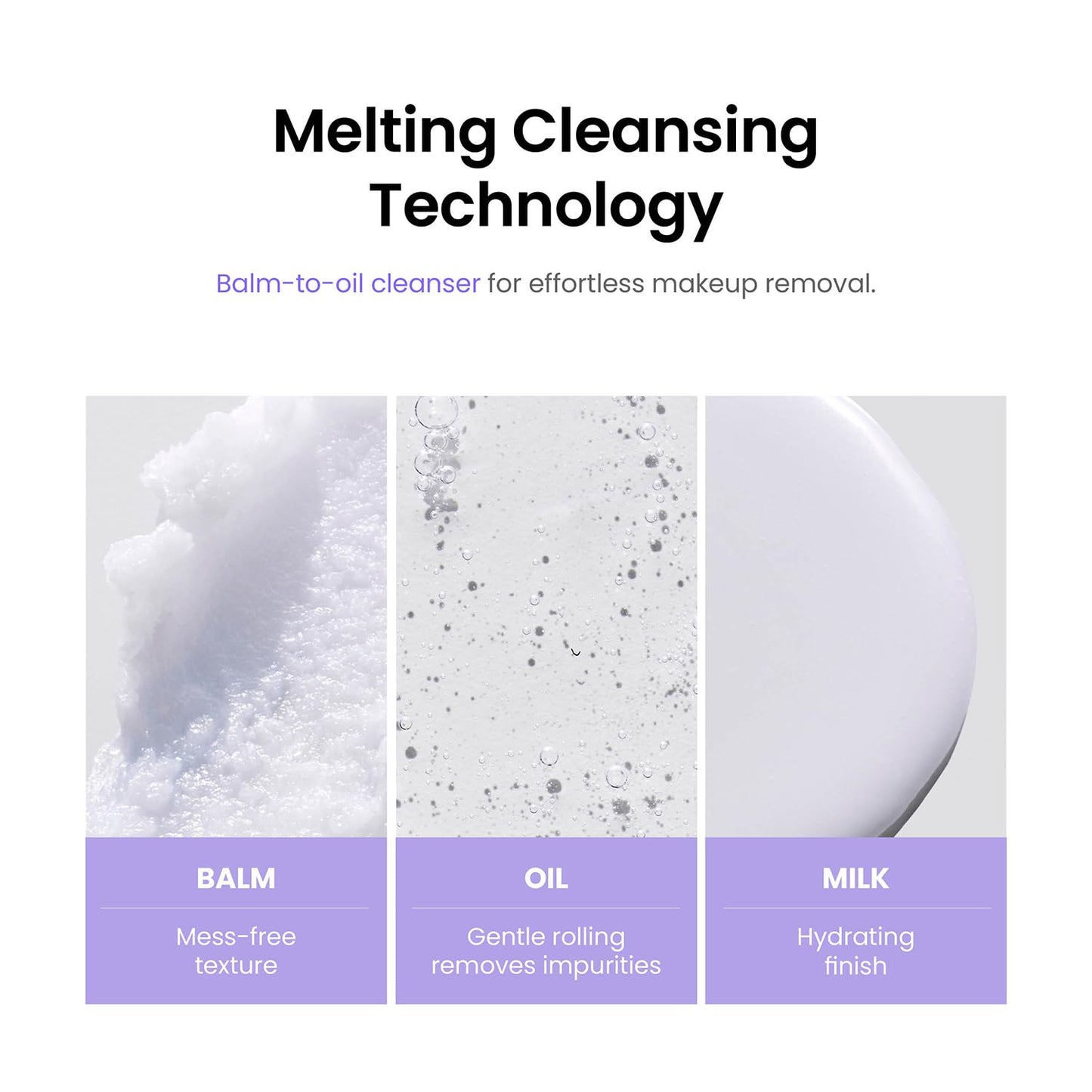 Gentle Grinding Cleansing Balm - BHA Salicylic Acid & Bakuchiol | Vegan Makeup Remover for All Skin Types (50ml)