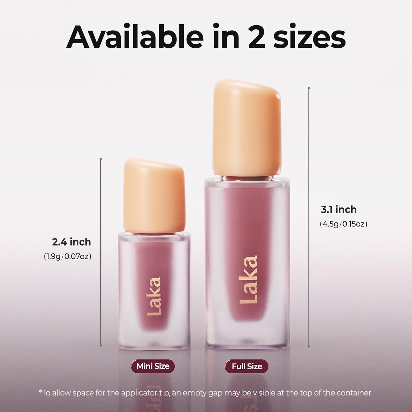 Fruity Glam Tint Lip Stain - Hydrating, Lightweight, Buildable Color | K-Beauty #101 Joyful, 4.5g/0.15oz