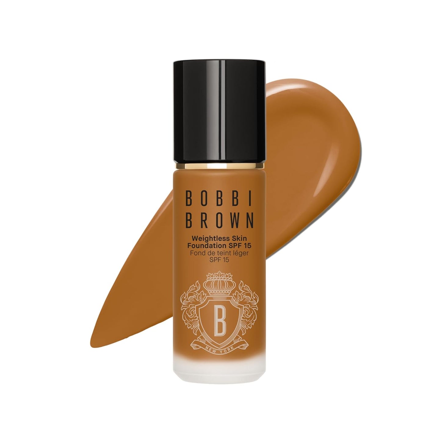 Bobbi Brown Weightless Skin Foundation SPF 15 - Oil-Control & 24-Hour Hydration | Natural Matte Finish, 1 Fl Oz