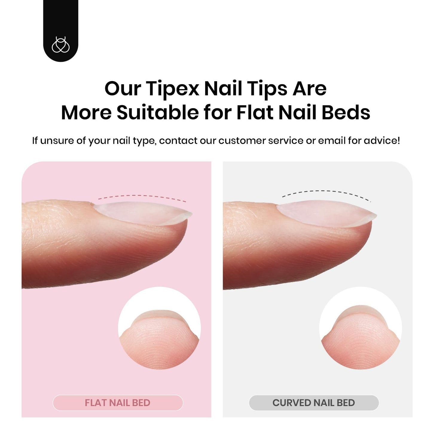 Beetles Tipex Instant Apex Nail Tips, Long Stiletto, 16 Sizes 00–14, 512pcs, No Builder Gel Required, Thicker Strong Acrylic Tips for DIY Salon-look Extensions