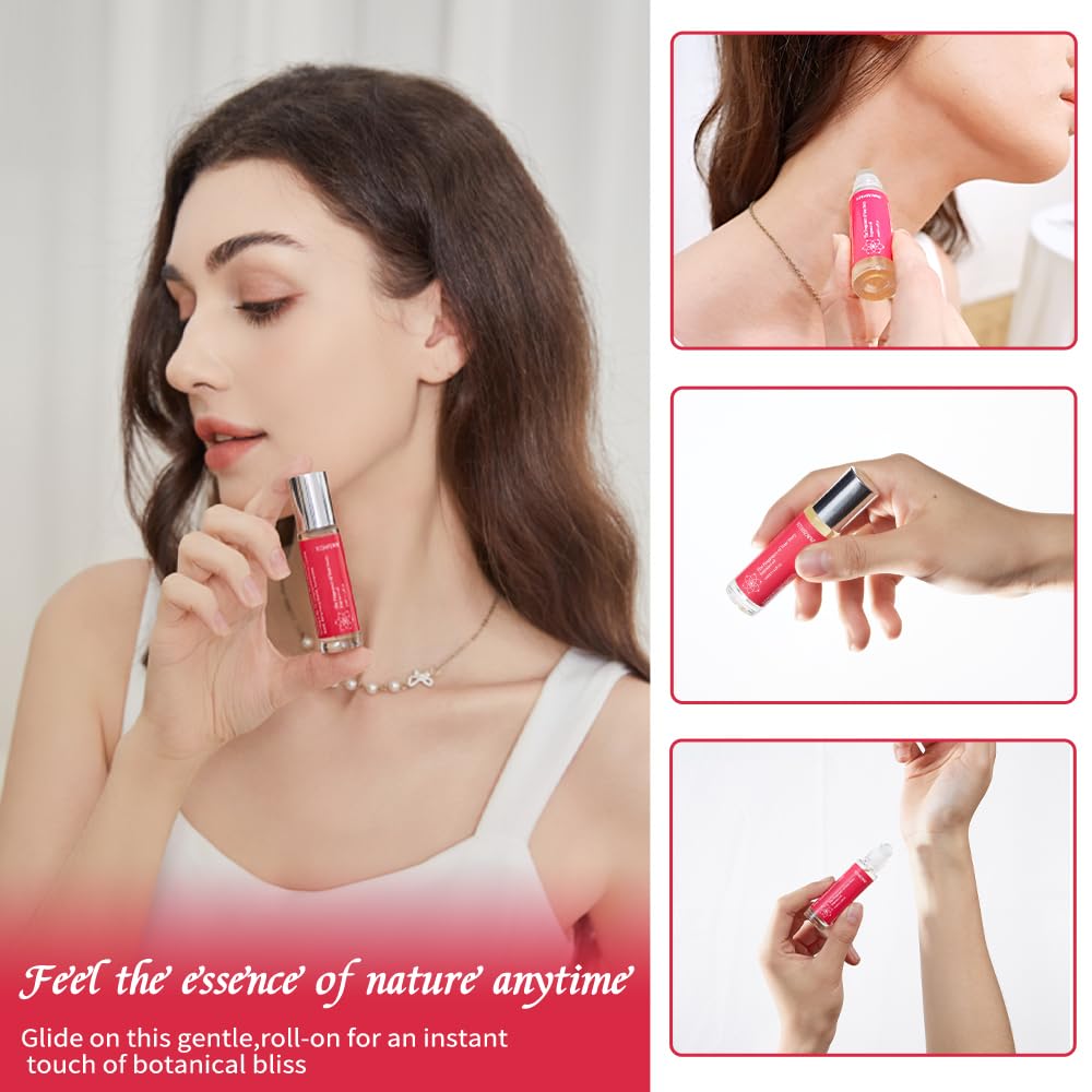 Pheromone Perfume Oil for Women - Long Lasting Roll-On | Travel Size to Enhance Charm & Attract Men